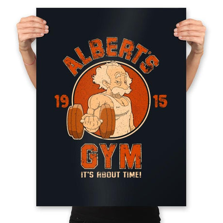 Physics Gym - Prints Posters RIPT Apparel 18x24 / Black