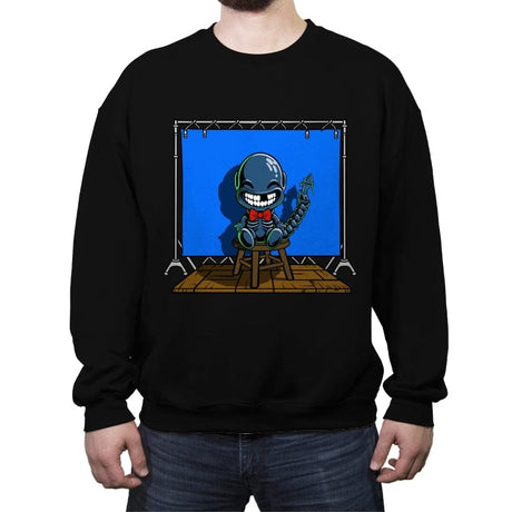 Picture Day - Crew Neck Sweatshirt Crew Neck Sweatshirt RIPT Apparel Small / Black