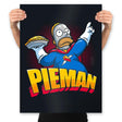 Pieman - Prints Posters RIPT Apparel 18x24 / Black