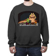 Piggy the Hutt - Crew Neck Sweatshirt Crew Neck Sweatshirt RIPT Apparel Small / Charcoal