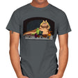 Piggy the Hutt - Mens T-Shirts RIPT Apparel Small / Charcoal