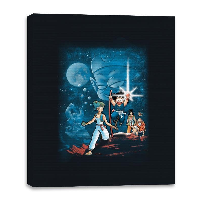 Pilaf Wars - Canvas Wraps Canvas Wraps RIPT Apparel 16x20 / Black