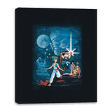 Pilaf Wars - Canvas Wraps Canvas Wraps RIPT Apparel 16x20 / Black