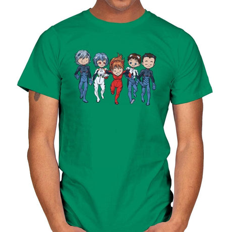 Pilot Friends - Miniature Mayhem - Mens T-Shirts RIPT Apparel Small / Kelly Green