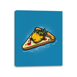 Pineapple Loves Pizza - Canvas Wraps Canvas Wraps RIPT Apparel 11x14 / Sapphire