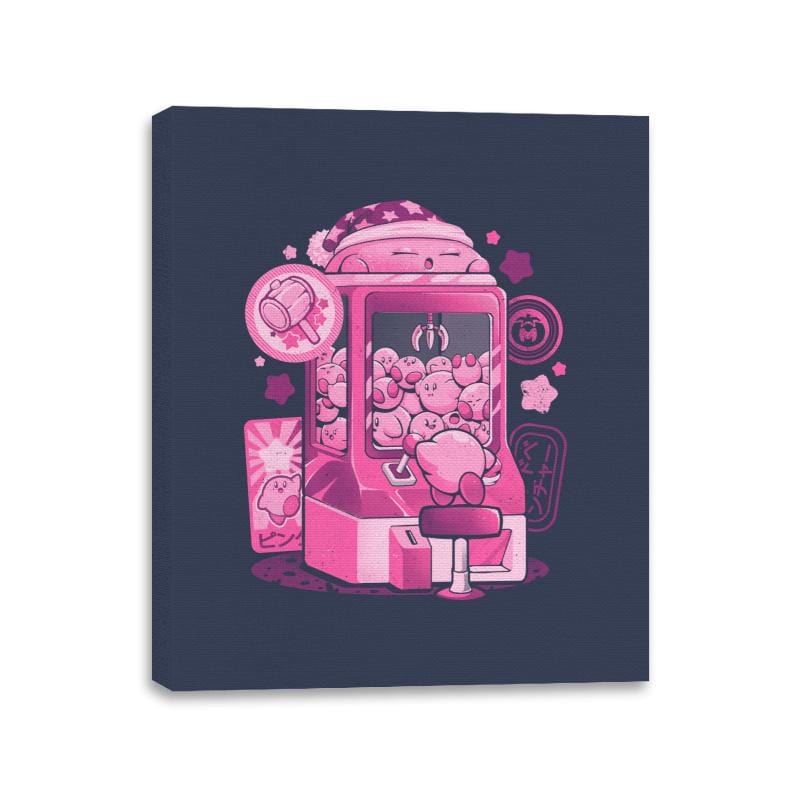 Pink Claw Machine - Canvas Wraps Canvas Wraps RIPT Apparel 11x14 / Navy