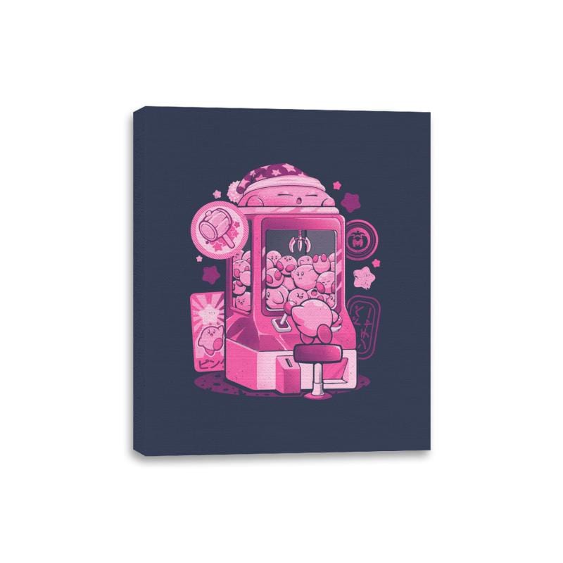 Pink Claw Machine - Canvas Wraps Canvas Wraps RIPT Apparel 8x10 / Navy