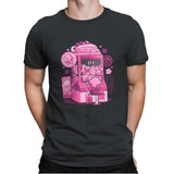 Pink Claw Machine - Mens Premium T-Shirts RIPT Apparel Small / Heavy Metal