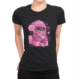 Pink Claw Machine - Womens Premium T-Shirts RIPT Apparel Small / Black