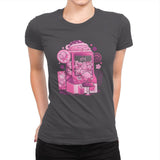 Pink Claw Machine - Womens Premium T-Shirts RIPT Apparel Small / Heavy Metal