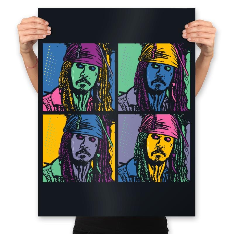 Pirate Pop - Prints Posters RIPT Apparel 18x24 / Black