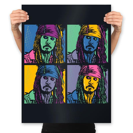 Pirate Pop - Prints Posters RIPT Apparel 18x24 / Black