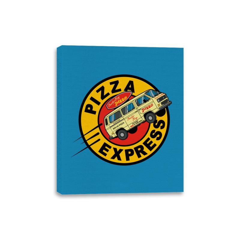 Pizza Express - Canvas Wraps Canvas Wraps RIPT Apparel 8x10 / Sapphire