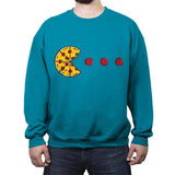 PIZZA-MAN - Crew Neck Sweatshirt Crew Neck Sweatshirt RIPT Apparel Small / Antique Sapphire