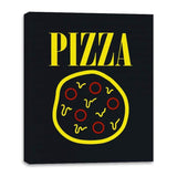 Pizza Spirit  - Canvas Wraps Canvas Wraps RIPT Apparel 16x20 / Black