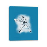 Pizza Thrower - Canvas Wraps Canvas Wraps RIPT Apparel 11x14 / Sapphire