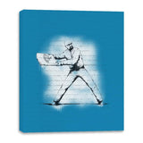 Pizza Thrower - Canvas Wraps Canvas Wraps RIPT Apparel 16x20 / Sapphire