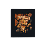 Pizzazilla X-Ray - Canvas Wraps Canvas Wraps RIPT Apparel 8x10 / Black