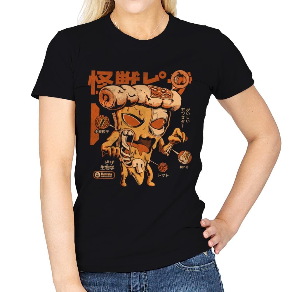 Pizzazilla X-Ray - Womens T-Shirts RIPT Apparel Small / Black