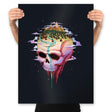 Planet Skull - Prints Posters RIPT Apparel 18x24 / Black