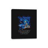 Planet Wars - Canvas Wraps Canvas Wraps RIPT Apparel 8x10 / Black