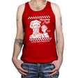 Planetary Pizza - Tanktop Tanktop RIPT Apparel X-Small / Red