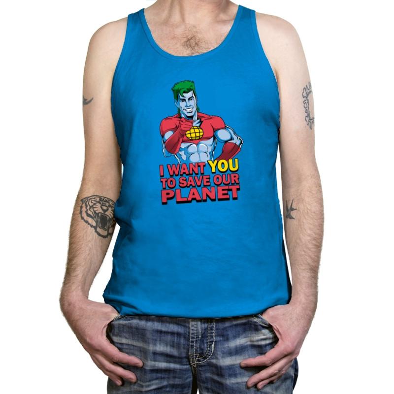 Planeteer Call Reprint - Tanktop Tanktop RIPT Apparel