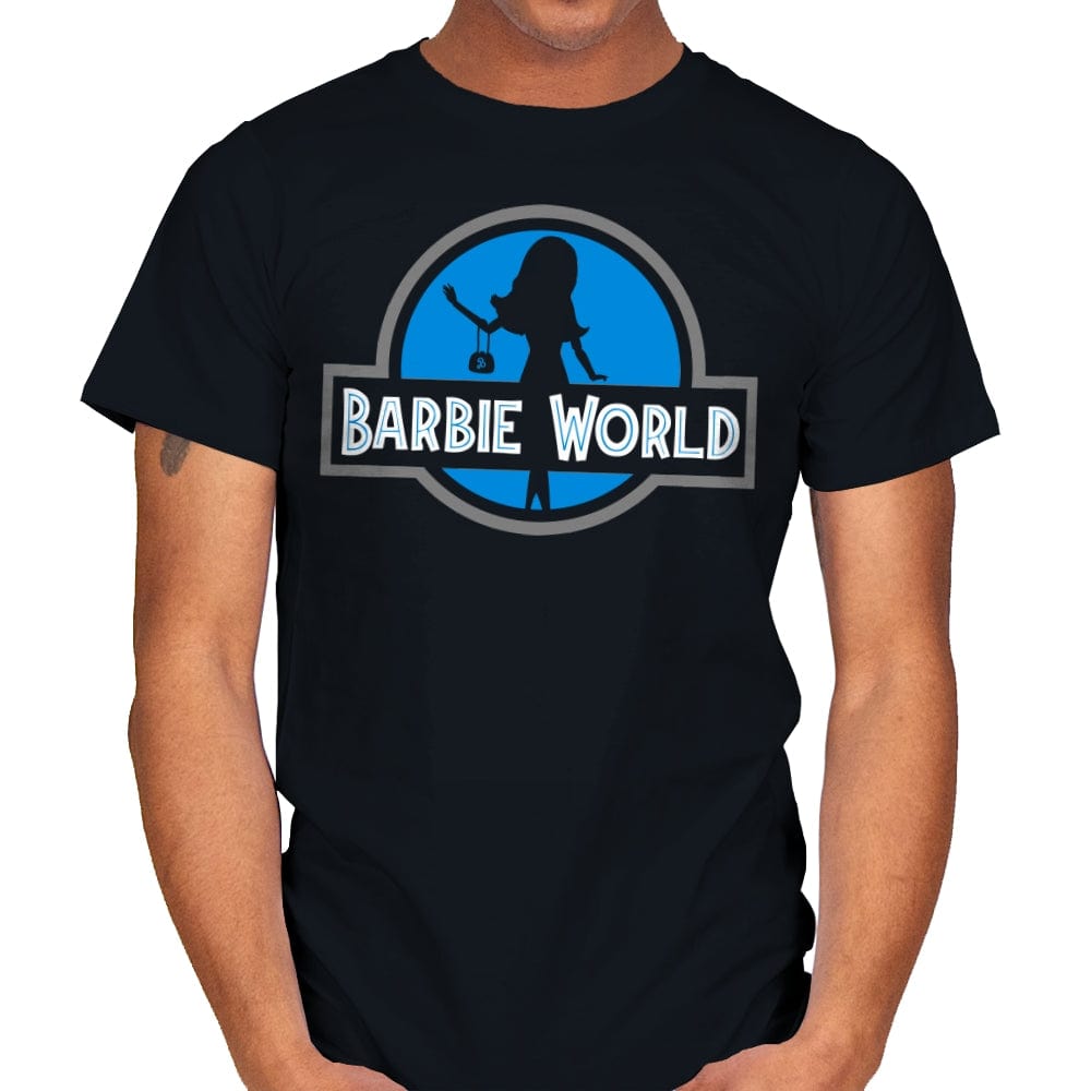 Plastic Doll World - Mens T-Shirts RIPT Apparel Small / Black