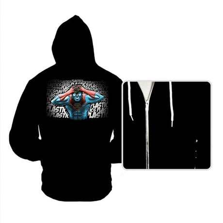 Plastics - Hoodies Hoodies RIPT Apparel Small / Black