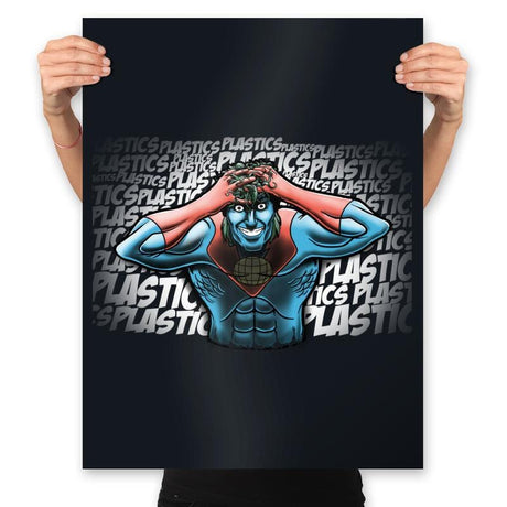 Plastics - Prints Posters RIPT Apparel 18x24 / Black