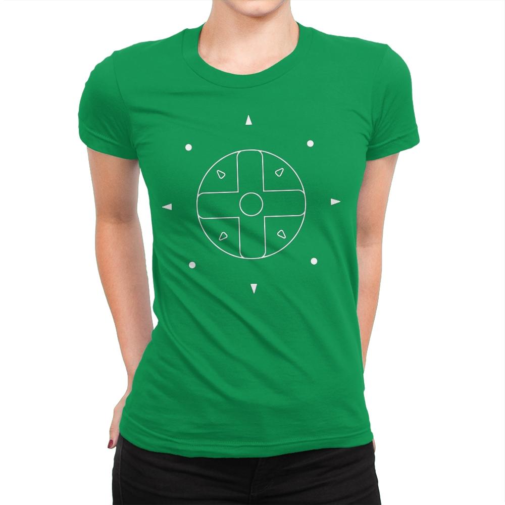 Play Together - Genesis / Megadrive - Womens Premium T-Shirts RIPT Apparel Small / Kelly Green