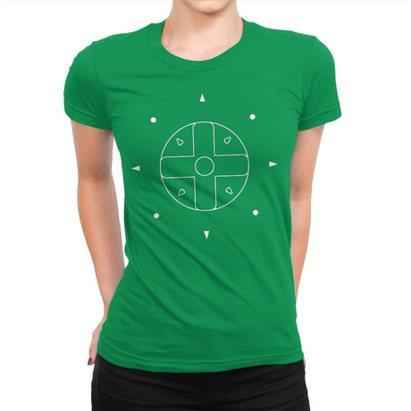 Play Together - Genesis / Megadrive - Womens Premium T-Shirts RIPT Apparel Small / Kelly Green