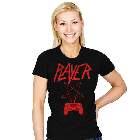 Player - Womens T-Shirts RIPT Apparel Small / Black