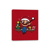 Plumber on the Shelf - Canvas Wraps Canvas Wraps RIPT Apparel 8x10 / Red