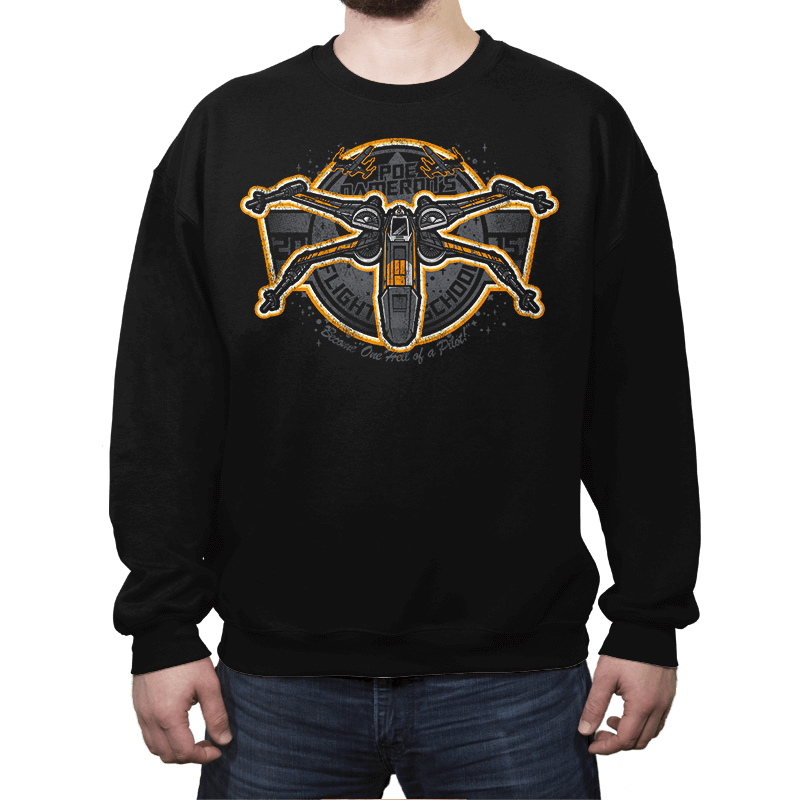 Poe's Flight School - Crew Neck Crew Neck RIPT Apparel