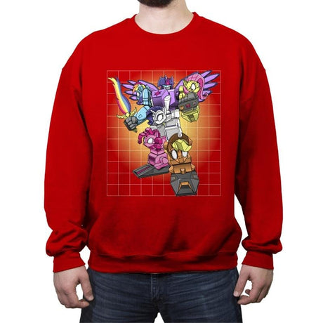 Ponyking - Crew Neck Sweatshirt Crew Neck Sweatshirt RIPT Apparel