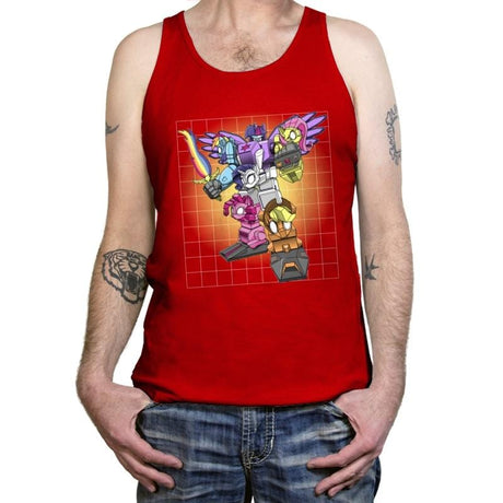 Ponyking - Tanktop Tanktop RIPT Apparel X-Small / Red