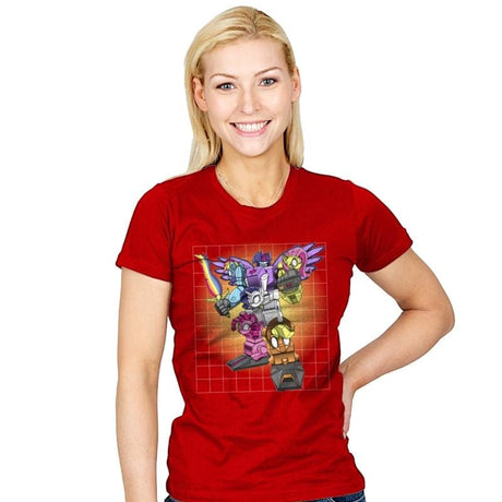 Ponyking - Womens T-Shirts RIPT Apparel Small / Red