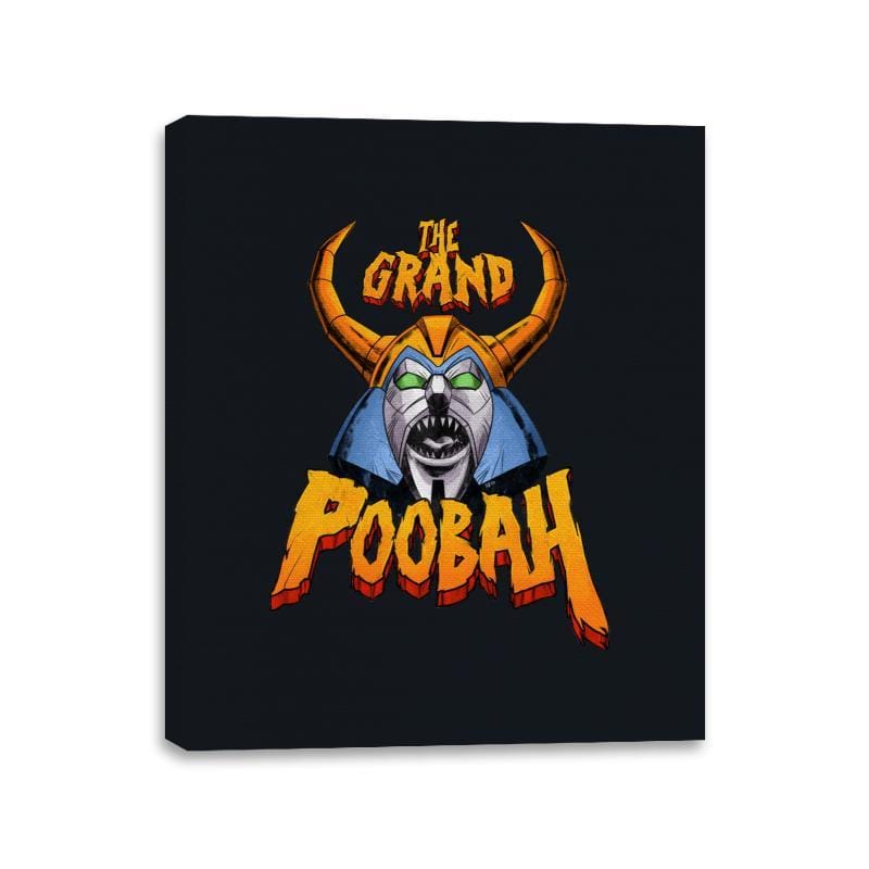 Poobah - Canvas Wraps Canvas Wraps RIPT Apparel 11x14 / Black