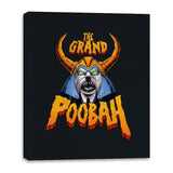 Poobah - Canvas Wraps Canvas Wraps RIPT Apparel 16x20 / Black