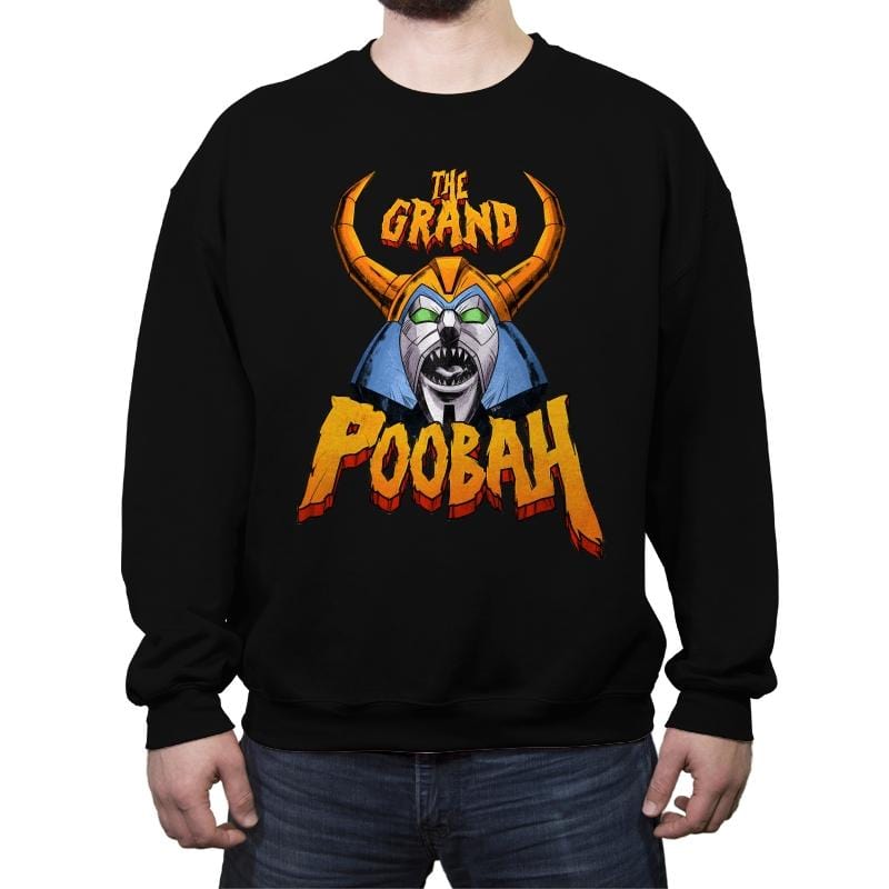 Poobah - Crew Neck Sweatshirt Crew Neck Sweatshirt RIPT Apparel Small / Black