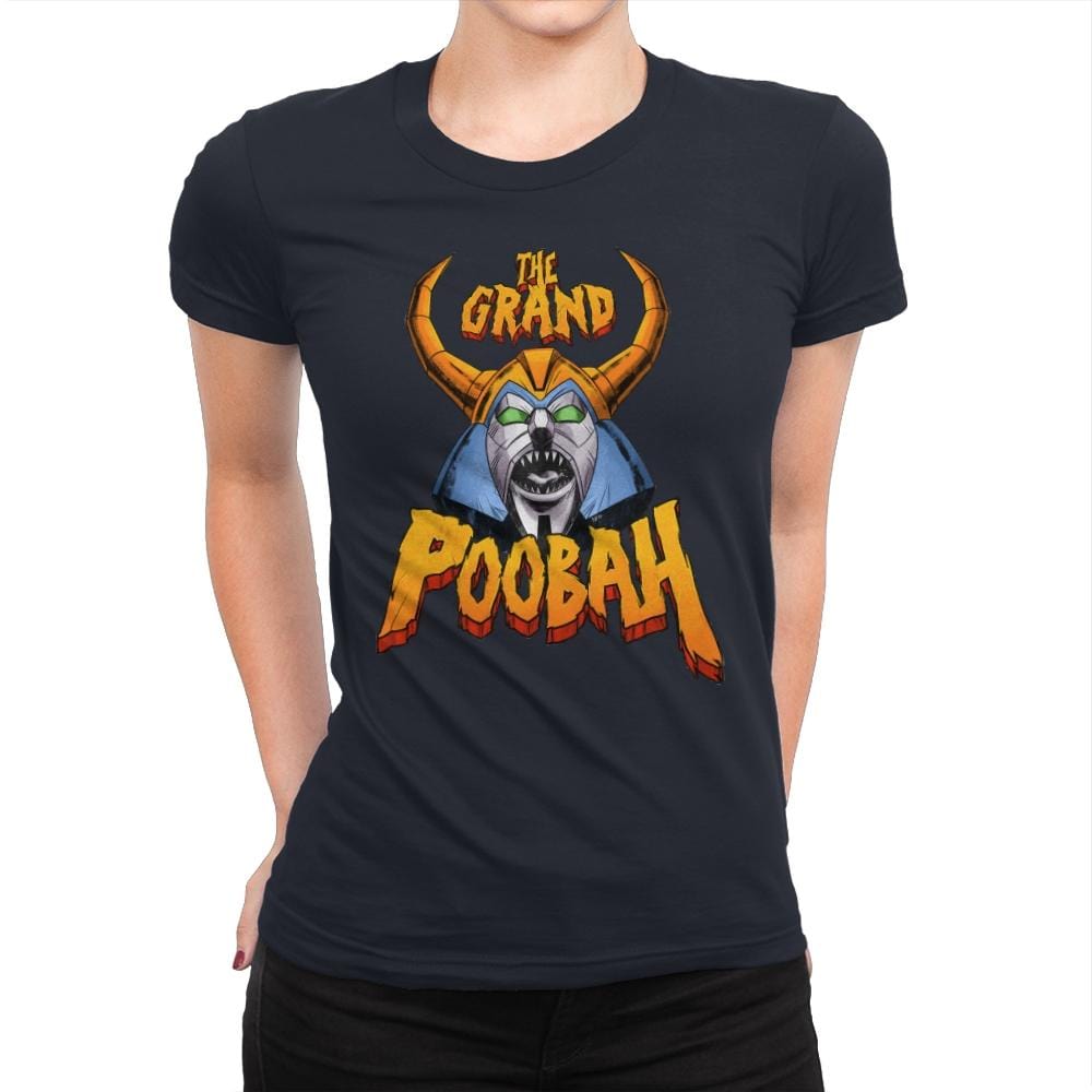 Poobah - Womens Premium T-Shirts RIPT Apparel Small / Midnight Navy