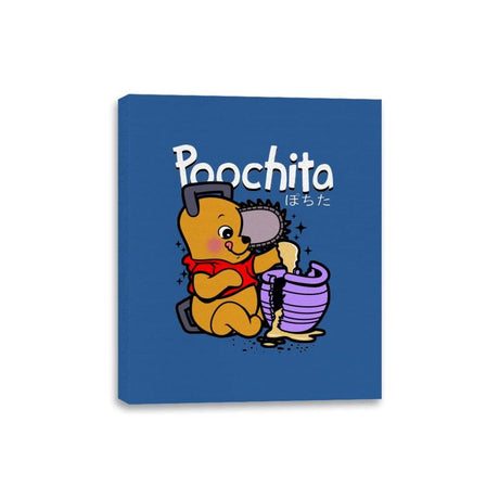 Poochita - Canvas Wraps Canvas Wraps RIPT Apparel 8x10 / Royal