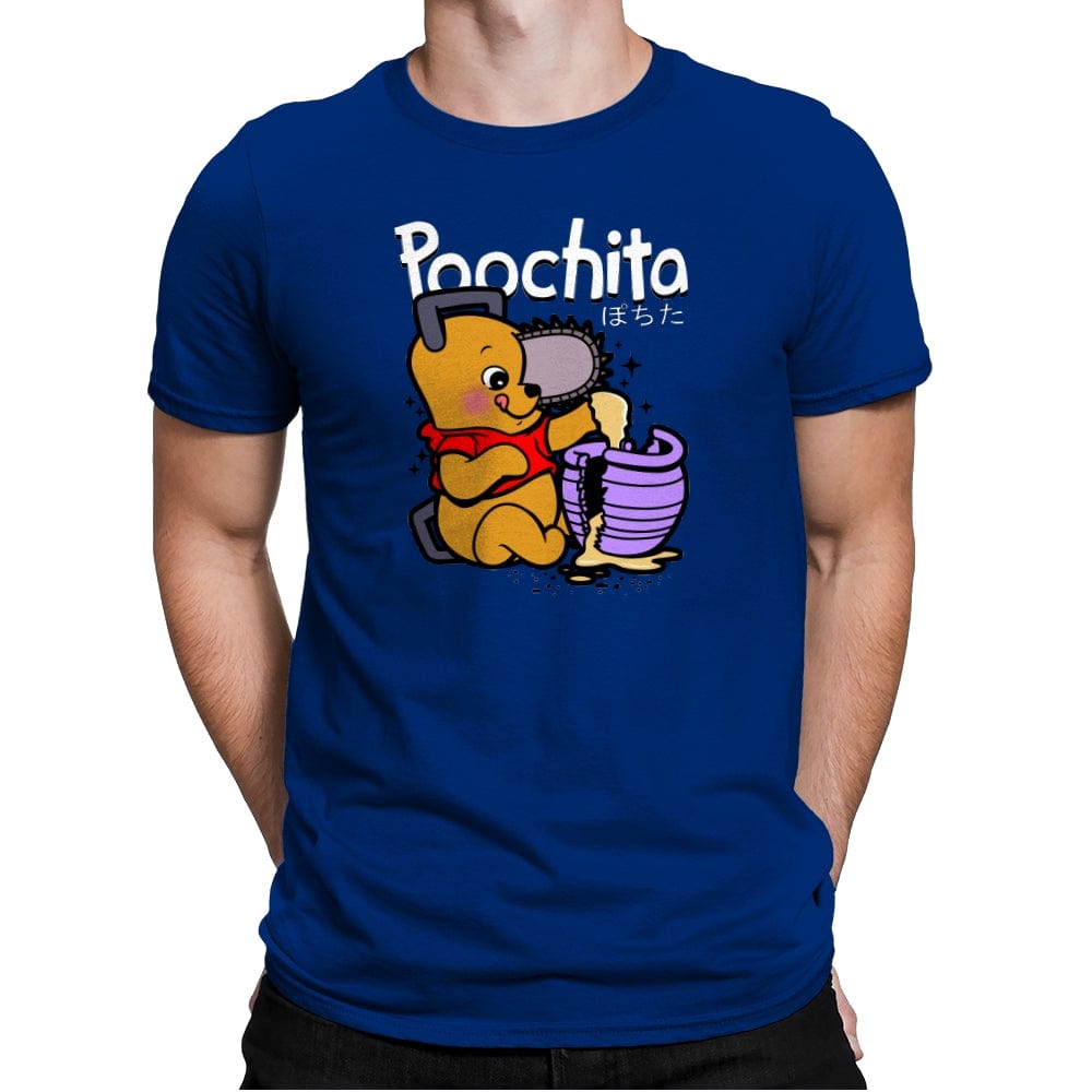 Poochita - Mens Premium T-Shirts RIPT Apparel Small / Royal