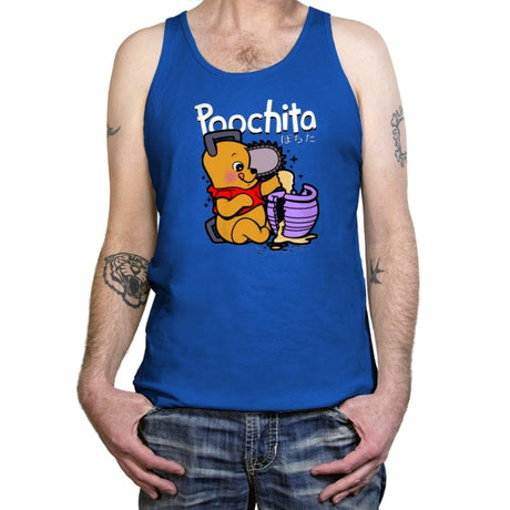 Poochita - Tanktop Tanktop RIPT Apparel X-Small / True Royal