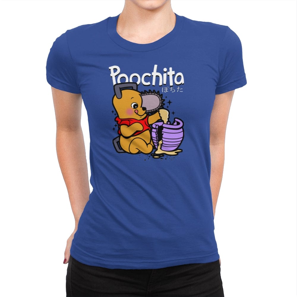 Poochita - Womens Premium T-Shirts RIPT Apparel Small / Royal