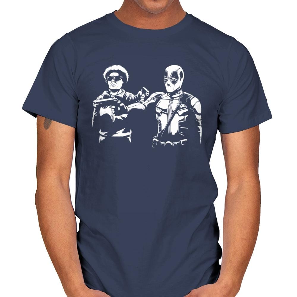 Pool Fiction - Best Seller - Mens T-Shirts RIPT Apparel Small / Navy