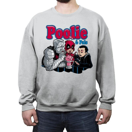 Poolie - Crew Neck Sweatshirt Crew Neck Sweatshirt RIPT Apparel Small / Sport Gray