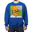 Pop Art Trap - Crew Neck Sweatshirt Crew Neck Sweatshirt RIPT Apparel Small / Royal