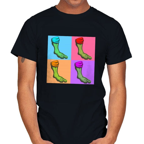 Pop-Art Turtles - Mens T-Shirts RIPT Apparel Small / Black